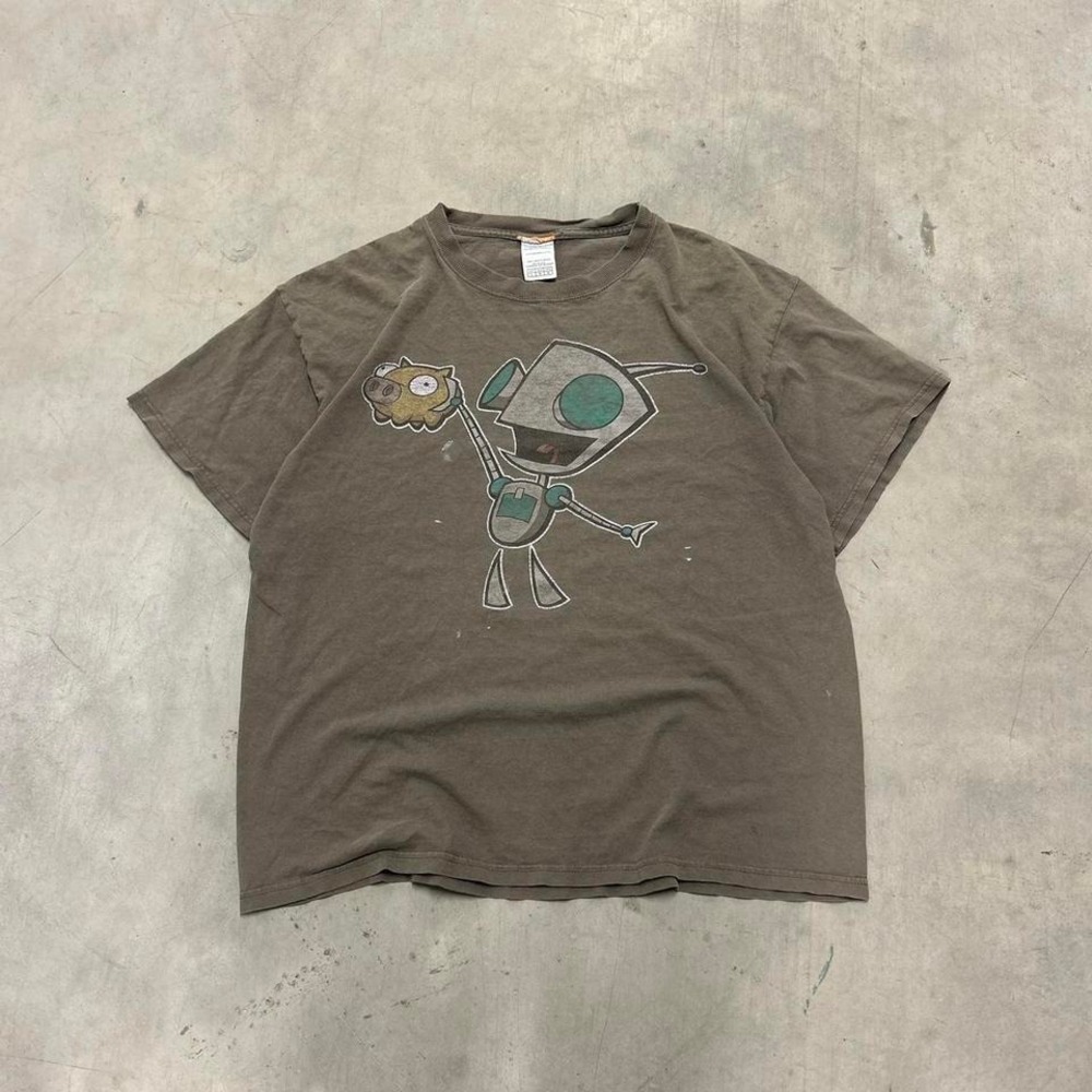 Vintage Invader Zim‎ Irk Graphic Shirt